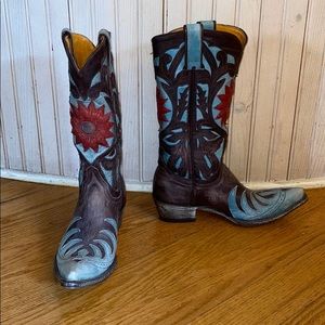OLD GRINGO boots, barely worn!!!